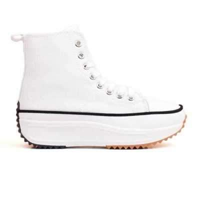 Trampki damskie B79-3.WHITE (36/41,12par)