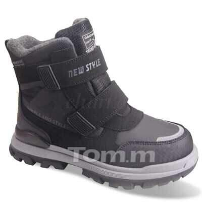 Trzewiki chłopięce 5A10728-A.BLACK (33/38,8par)