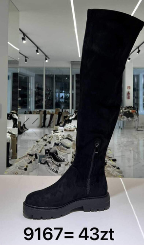Kozaki damskie 7A9167.BLACK (36/41,12par)