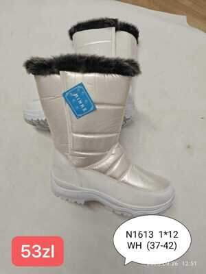 Botki damskie 7AN1613.WHITE (37/42,12par)