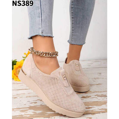 Półbuty damskie  7ANS389.BEIGE  (36/41,12par)