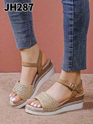 Sandały damskie 7AJH287.GOLD (36/41,12par)