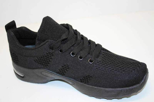 Buty sportowe damskie  7AD231-2.BLACK  (36/41,12par)