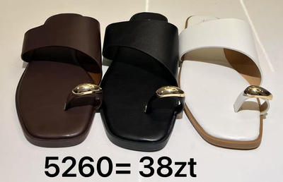 Klapki damskie 5260.KOLORDOWYBORU (36/41,12par)