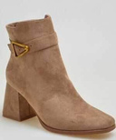 Botki damskie 7AJH23-73.KHAKI (36/41,12par)