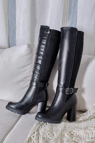 Kozaki damskie DA108.BLACK (36/41,12par)