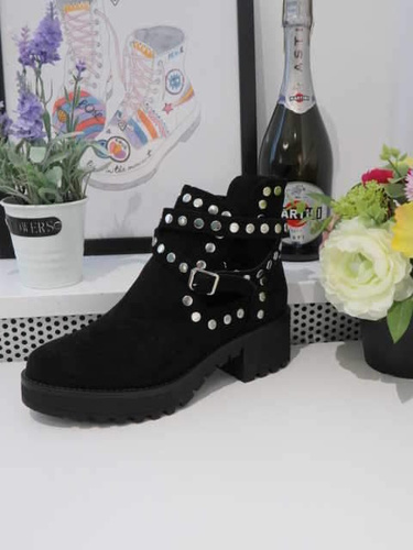 Botki damskie 7A8355.BLACK (36/41,12par)