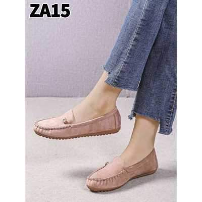 Balerinki damskie 7AZA15.KHAKI (36/41,12par)