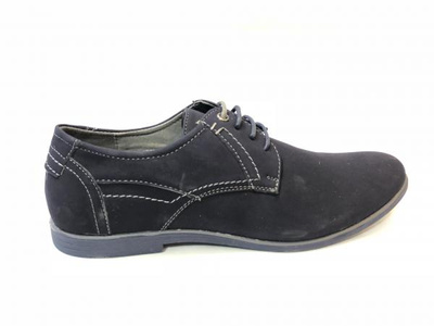 Półbuty męskie AB123A-4.NAVY/GREY (40/45,8par)