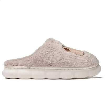 Kapcie damskie   7AWS9029-63.KHAKI    (36/41,12par)