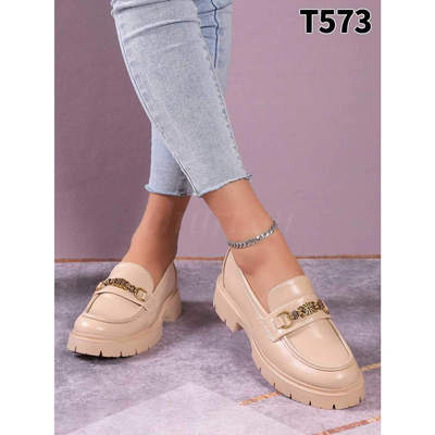 Półbuty damskie 7AT573.BEIGE    (36/41,12par)