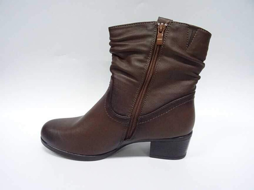 Botki damskie 7A8681-2.BROWN (36/41,12par)