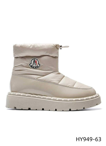 Botki damskie ocieplane HY949-63.KHAKI (36/41,12par)