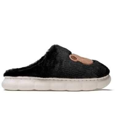 Kapcie damskie   7AWS9029.BLACK  (36/41,12par)