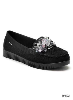 Balerinki damskie 7AHH502.BLACK  (36/41,12par)