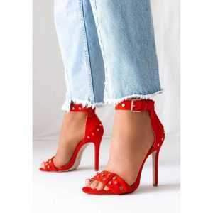 Sandały damskie   7AFD-155.RED  (36/41,12par)