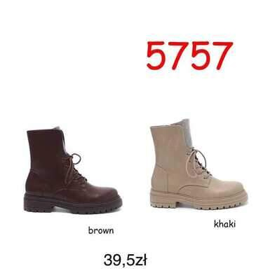 Botki damskie 7A5757.KOLORDOWYBORU (36/41,12par)