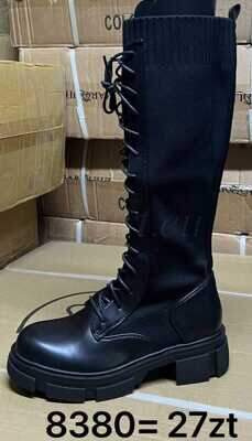 Kozaki damskie 7A8380.BLACK (36/41,12par)