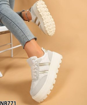 Buty sportowe damskie 7ANB771.GOLD (36/41,12par)