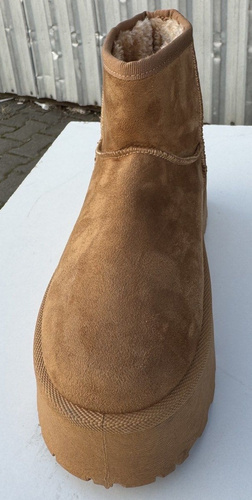 Botki damskie 1942.CAMEL (36/41,12par)