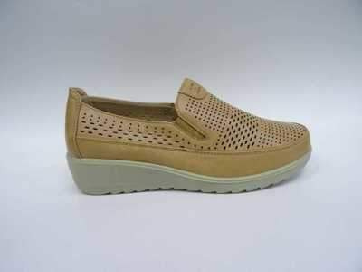 Półbuty damskie  7A8604-5.CAMEL (36/42,12par)