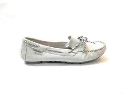 Balerinki damskie 7AMH04A-2.SILVER (36/41,12par)