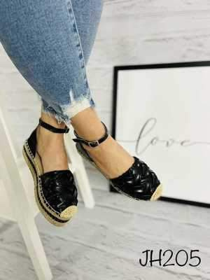 Sandały damskie 7AJH205.BLACK (36/41,12par)