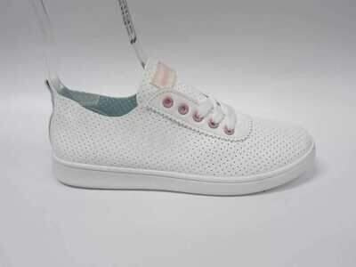 Buty sportowe damskie 7ASJ2317-3.WHITE/PINK (36/41,12par)