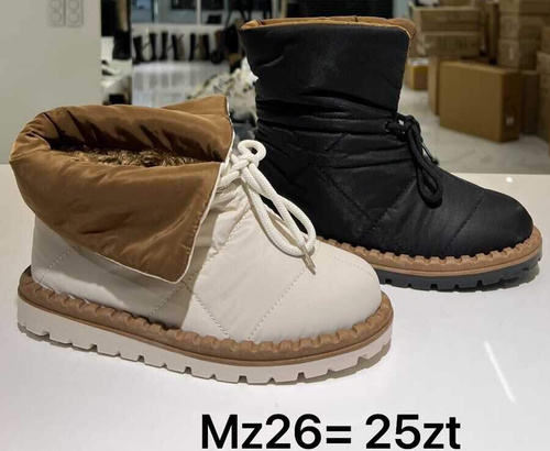 Botki damskie MZ26.BLACK (36/41,12par)