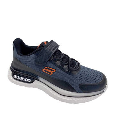 Buty sportowe chłopięce  5AEC265.GREY/BLACK   (32/37,12par)