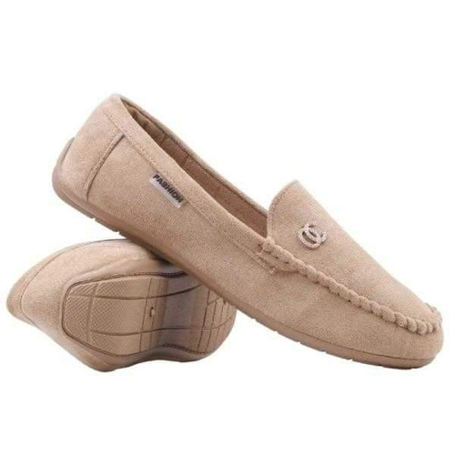 Balerinki damskie  7AMK05-8.D.BEIGE   (36/41,12par)