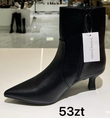 Botki damskie ocieplane 9693.BLACK (36/41,12par)