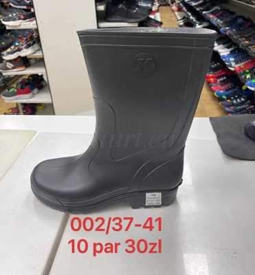 Kalosze damskie 7A002.BLACK (37/42,10par)