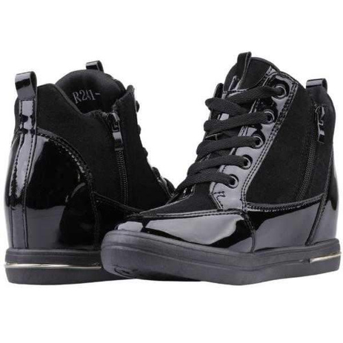 Botki damskie R241-4.BLACK/GOLD (36/41,12par)