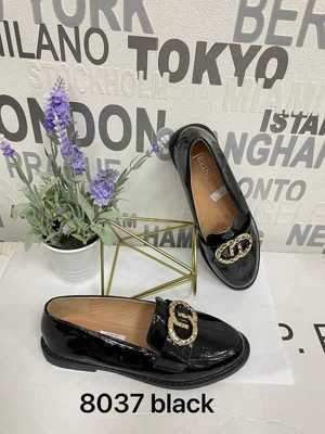 Balerinki damskie 7A8037.BLACK (36/41,12par)