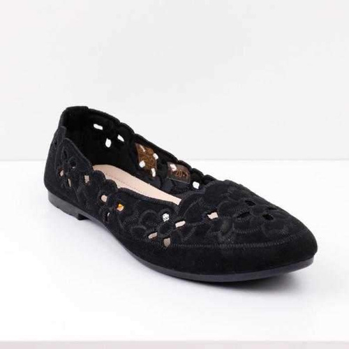 Balerinki damskie F20-1.BLACK (36/41,12par)