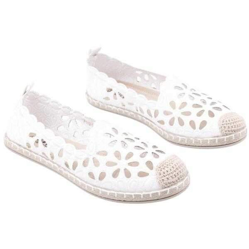 Balerinki damskie F112-10.WHITE (36/41,12par)
