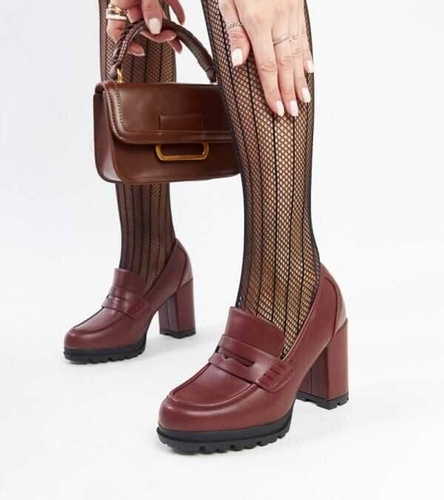 Czółenka damskie 7A712.MAROON (36/41, 12par)