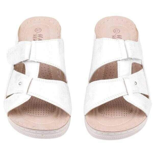 Klapki damskie DE995-7.SILVER (36/41,12par)