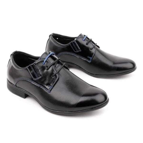 Półbuty chłopięce AB119B-14.BLACK/BLUE (36/41,12par)