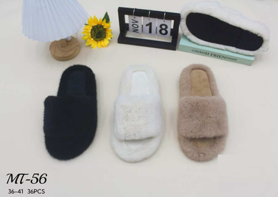 Kapcie damskie 7AKYMT-56.MIX (36/41,36par)