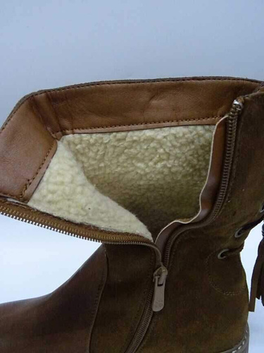 Botki damskie 7A4012-2.CAMEL (36/41,12par)