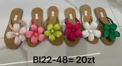 Klapki damskie 7A22-48.KOLORDOWYBORU (36/41,12par)