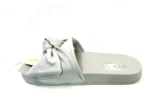 Klapki damskie 7AHN04A-2.SILVER (36/41,12par)