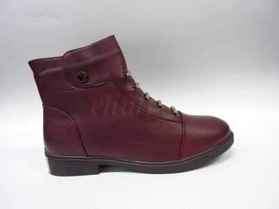 Botki damskie 7A2691-2.RED Ocieplane (36/41,12par)