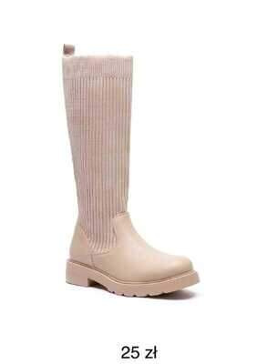 Kozaki damskie 7AHQ318.BEIGE (36/41,12par)