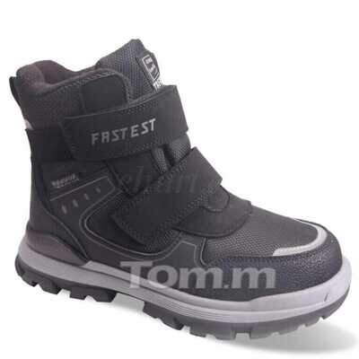 Trzewiki chłopięce 5A10727-A.BLACK (33/38,8par)