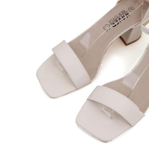 Sandały damskie SY23-3.WHITE (36/41,12par)