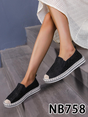 Balerinki damskie NB758.BLACK (36/41,12par)