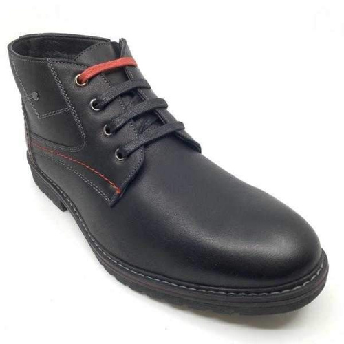 Trzewiki męskie 9AA2191-12.BLACK/RED (41/46,8par)